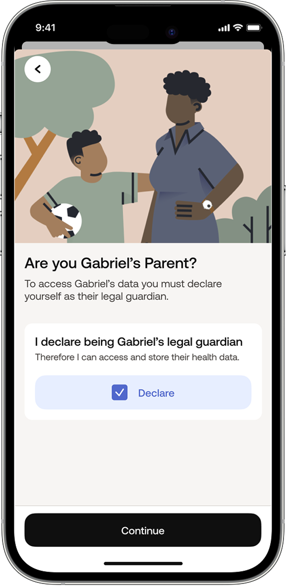 Family sharing screen 5